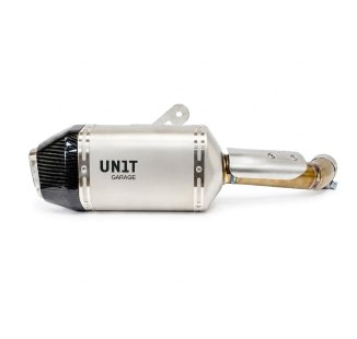 Unitgarage Auspuffanlage BMW F450GS
