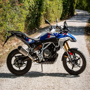 Unitgarage Auspuffanlage BMW F450GS