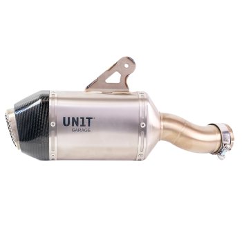 Unitgarage Auspuffanlage BMW F450GS