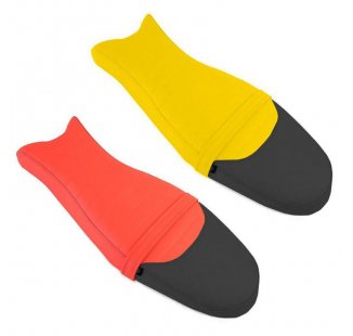 NineT Zweisitzer-Sattel in Sky Yellow 40 / Black