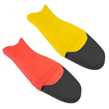 NineT Zweisitzer-Sattel in Sky Yellow 40 / Black