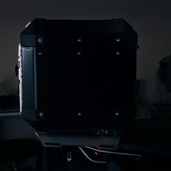 Pan America Heckgepäckträger mit Soziusgriffen für Topcase