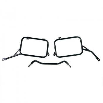 Atlas Aluminium-Seitenkoffer-Set 48L+48L + R80-R100GS-Rahmen für Atlas-Aluminiumtaschen