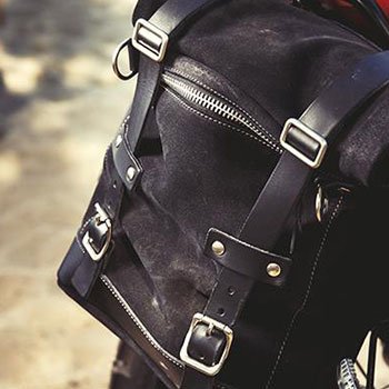 Side pannier for the Unit Garage Kit Fuoriluogo Ducati Scrambler 400/800 & Ducat