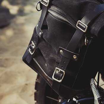 Side pannier for the Unit Garage Kit Fuoriluogo Ducati Scrambler 400/800 & Ducat